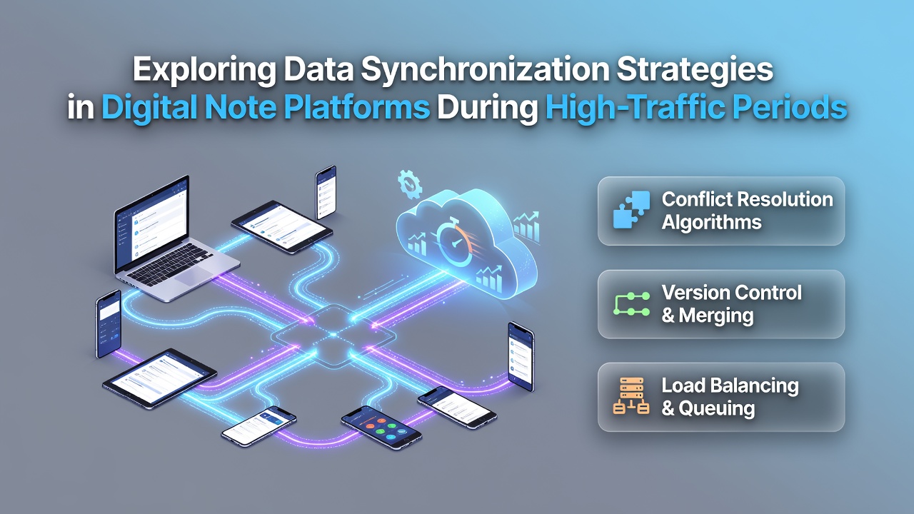 Exploring Data Synchronization Strategies in Digital Note Platforms During High-Traffic Periods